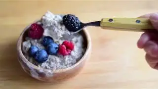 5-Min Keto Oatmeal Recipe Video