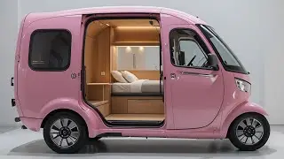 &ldquo;2025 Pink Tricycle RV Camper | Compact Luxury, Bold Design & Future of Travel&rdquo;