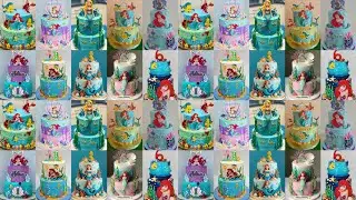 🐬Baby Girl Birthday Cake Designs/Birthday Cake Designs For Girls/Mermaid Cake Decorating ideas/Cake