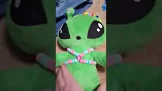 Tutorial on a harness for ikea alien+ how to attach to pants #kandi #kandikid #alien