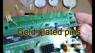 Bad router gold scrap, tp link remove gold pins and more materials.