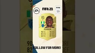 Victor osimhen is just a wild🔥👀 #fifa23 #football #easportsfifa #fyp #futballers #viral #shorts