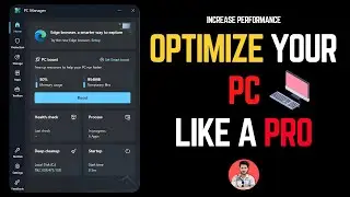 Boost Your PC Speed with This Free Microsoft Tool (PC Manager Tutorial)