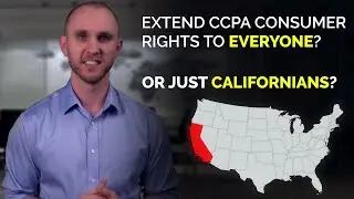 California Consumer Privacy Act - Separate Notice?
