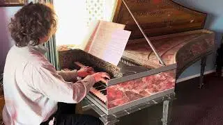 Bach BWV 914 on Harpsichord
