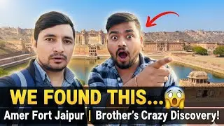 Exploring Amer Fort Jaipur with my Brother! 🏰 (Most Beautiful Views)