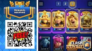 NEW FREE QR CODE in Clash Royale and New Heroes are BROKEN!