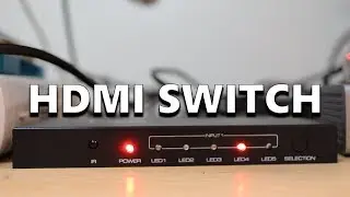 AmazonBasics 4K HDMI Switch  - An Affordable HDMI Switch For 5 Devices