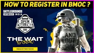 BMOC REGISTRATION STARTED NOW😍 || HOW TO REGISTER IN BMOC (BGMI) STEP BY STEP PROCESS