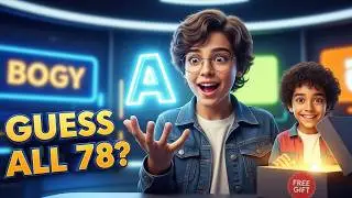 Сможете ли вы угадать все 78 слов? 🤔 Увлекательное испытание по алфавиту от A до Z + бесплатная э...