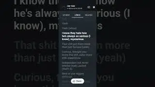One Time A-Reece ft BLXACKIE Lyrics