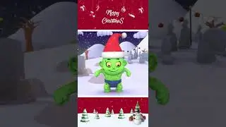 🎄🧟&zwj;♀️Festa di Natale spettrale👻 | Zombie danzanti, divertiamoci! 🧟&zwj;♀️ #shorts #natale #christmas