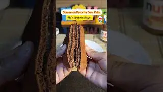 Dora Cake Recipe | Dorayaki | Doraemon Favorite Dora Cake #doraemon #lunchbox #trending #shorts #yt