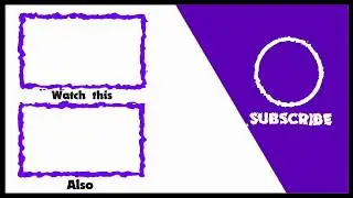Free Outro Template | No Text Copyright Free Outro Template | Free Download |