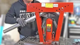 Rohrbiegemaschine Low-Budget?