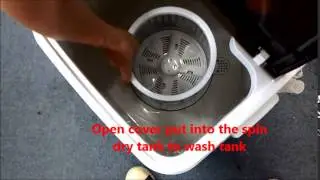 Big Foot Non Electric wash machine WF1451/ Pedal power/ Green Power/Mini wash machine