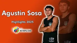 Agustin Sosa Highlights 2025 || Club Atlético San Miguel - Liga Metropolitana FeBAMBA