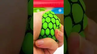 Evolution Of Green Slime Ball | Very Relaxing Sound Satisfying Video ASMR