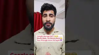 Google Storage Full? WAIT!✋Stop #mrtechnicalbeast #tech #technews #ai #techvideos #trending #hype