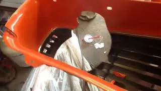 Epoxy repair on car grill