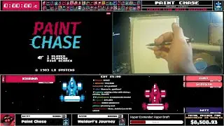 PAINT CHASE &mdash; Cherry Disk во время рисования от Khana | UFO 50 Cherry Rush 2025