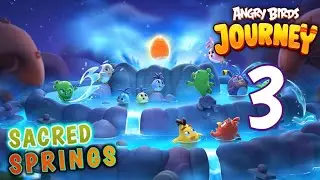 SACRED SPRINGS 🌟( Level 23- Level 40 ) || Angry Birds Journey (2023 Update )/ Android Gameplay 🎮