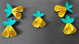 Колокольчик своими руками для рождественского украшения / Идеи рождественских украшений #рождеств...