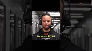 Stephen Curry net worth evolution #networth #evolution #basketball #throughtheyears #shorts #nba