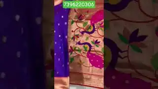 #new #saree paithani pattu silk saree free shipping Ameena textiles and jewellery 73962 20306
