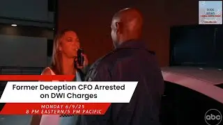 Suds News-Former Deception CFO Arrested on DWI Charges #GH