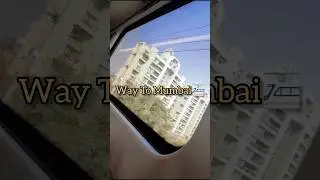Mumbai Tour vlog ! #shorts #minivlog #waytomumbai #travelwithdisha #vibewithdisha #peopleandblogs