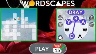 WORDSCAPES Daily Puzzle February 15, 2023