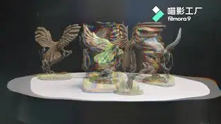 Warmaster 3D printed 10mm forest dragon miniature model of the Wooden Elf Army