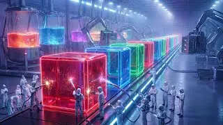 Inside a Crystal Candy Cube Factory | From Raw Syrup to Glass-Like Candy Cubes