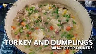 Turkey and Dumplings | The Perfect Cold Night Comfort Meal