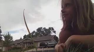 Hose roulette with my neighbor