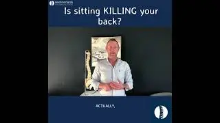 Is sitting KILLING your back?