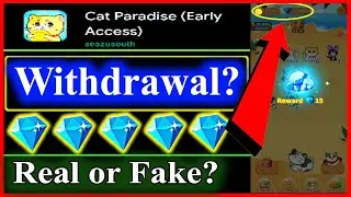 Cat Paradise Game Real Or Fake | Cat Paradise Game Payment Proof | Cat Paradise Game
