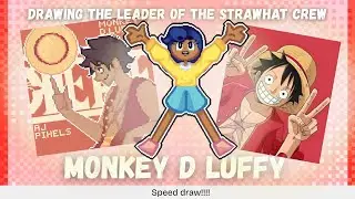 Monkey D Luffy speed draw 