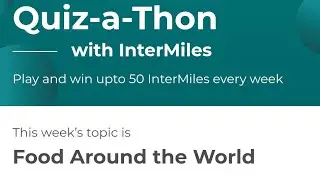 intermiles weekly Quiz answers today l 14 January 2021 l win 50 intermiles points