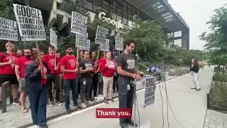 Alphabet Workers Union Calls On Google to Speak Out On $100K H-1B Visa Fee (9.22.25)