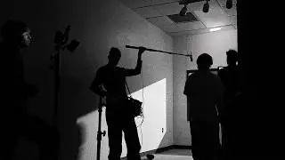 b&w light & dark cinematography // 006 // bts on an indie TV show