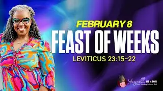 Feast of Weeks | Leviticus 23:15&ndash;22 | COGIC Sunday School | 2.8.2026