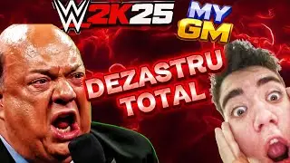 MY GM a luat-o razna… Cel mai NEAȘTEPTAT event în WWE2K25!!