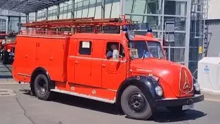 Interschutz 2022: FeuerwehrKorso mit Oldtimern
