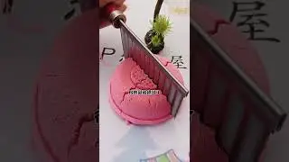 Satisfying Kinetic Sand Cutting #shorts #satisfying #kineticsand #cutting #kineticsandcutting