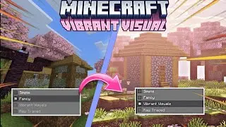 Vibrant Visuals Extended Support 🔥 | Force Unlock Vibrant Visuals in Minecraft 1.21.120 😎 