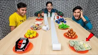 Spin The paper Roll Challenge || रोल घुमाओ ओर जीतो धासु इनाम | Looser will Eat Jolochip 