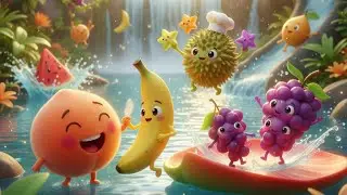 Yummy Sensory World | Fruits & Vegetables Playtime 🍎🍌