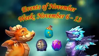 Week  6 - 13 November | How to breed Red Hood Dragon | DML
